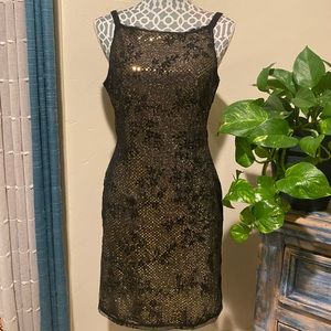 Vintage Great Gatsby 1920s Halloween costume sequin dress